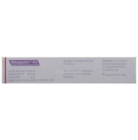 maxgalin 50mg tablet 10's
